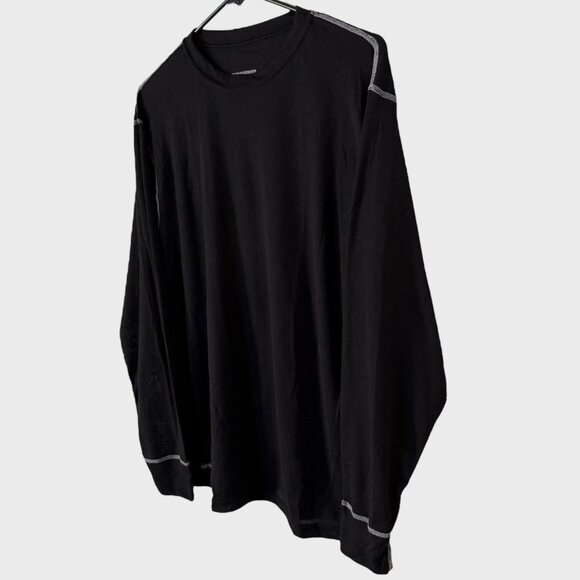 Polarmax Technical Base Layer Shirt Black Men's Size Large Thermal Long-Sleeve - Picture 2 of 10